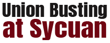 Union Busting at Sycuan Logo